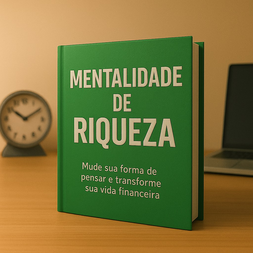 Capa do E-book Mentalidade de Riqueza